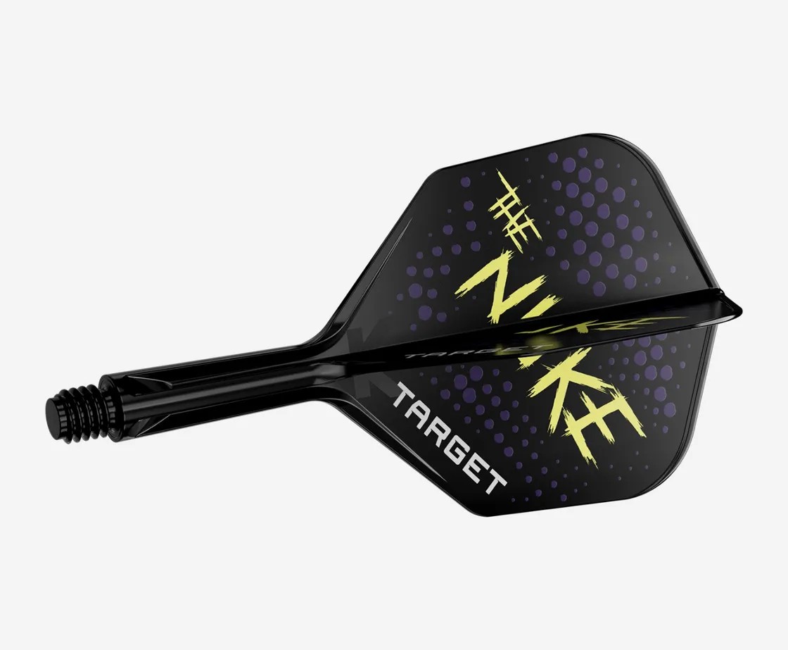 Target K-Flex No.6 Luke Littler All-in-One Black Dart Flights