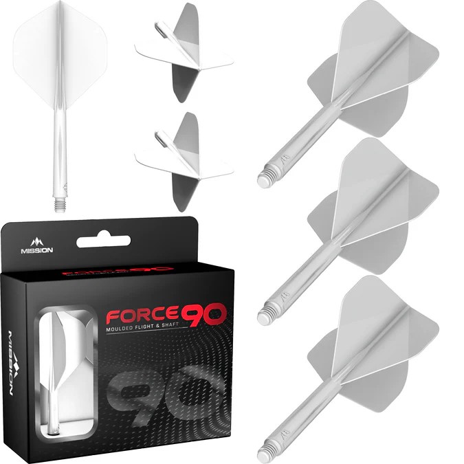 Force 90 White No.2 Flights And Box