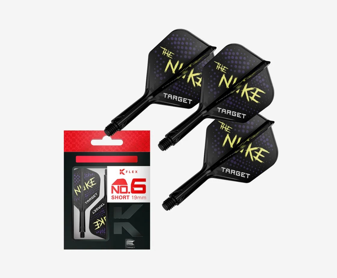 Luke Littler K Flex No.6 Black Set