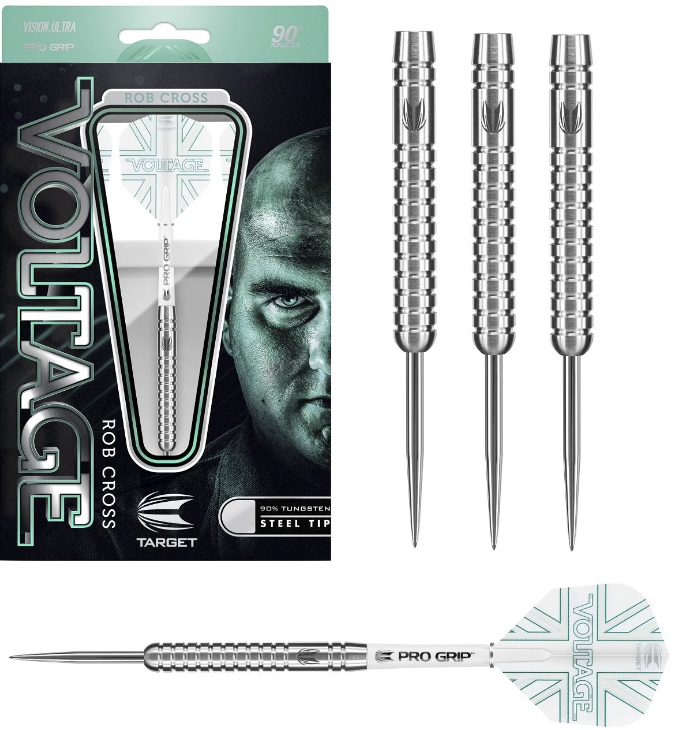 Rob Cross Gen 1 - 90% Tungsten Steel Tip Darts
