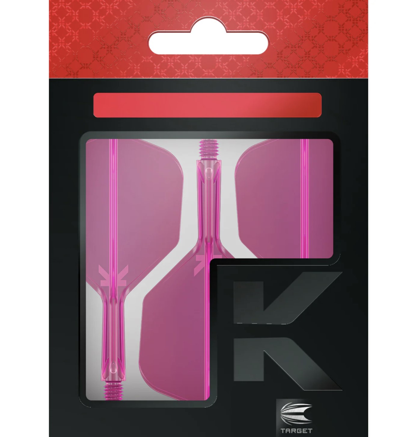 Target K-Flex NO6 Neon Pink All-in-One Dart Flights